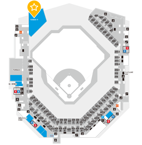 tower eleven onsen & sauna的位置