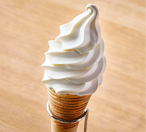 北海道牛奶软冰淇淋