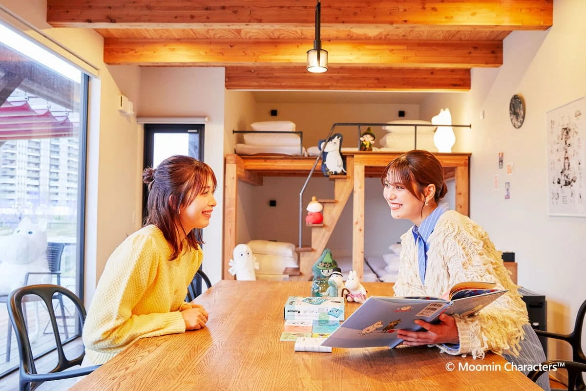 Olpa Moomin Collaboration Room